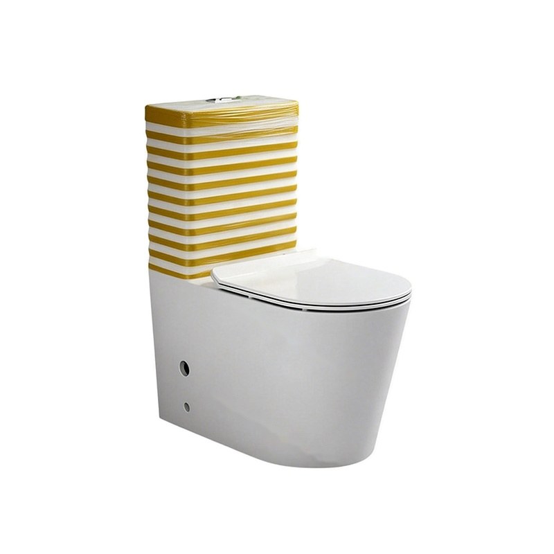 LT-1351-CP-WY patterned one-piece-toilets