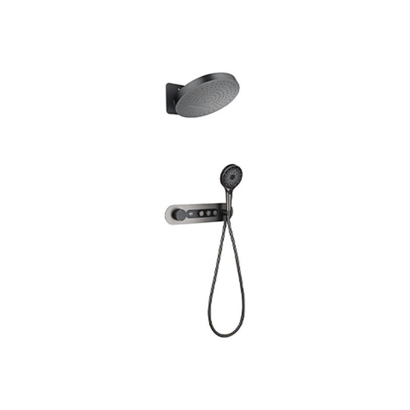LT-10027-BRA-AZLYHS shower set, shower system, complete shower kit