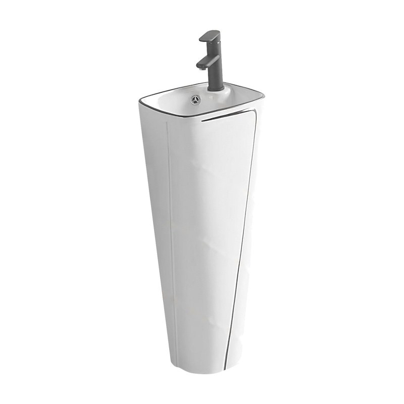 LT-369-CG-BLL white pedestal-basins