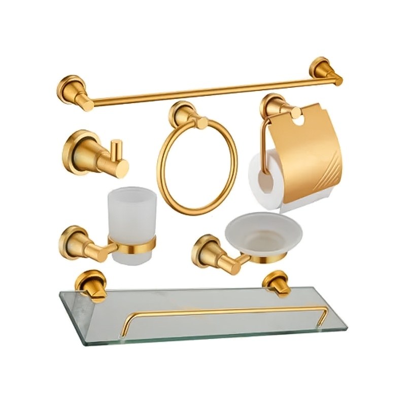 LT-AL8600-7B-G bathroom hardware set, towel bar, bath accessory