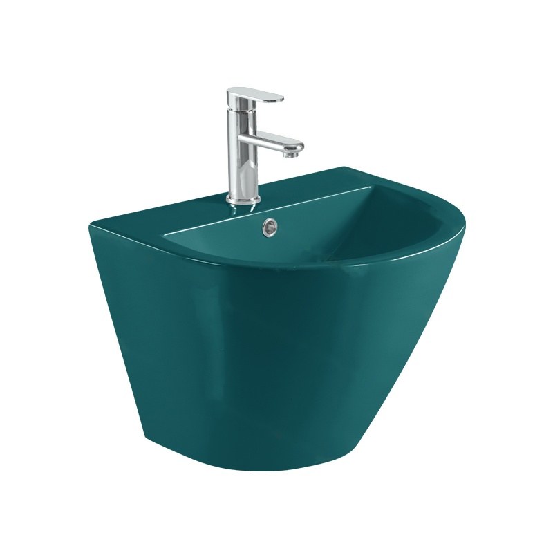 LT-501-CG-BG colored wall-hung-basins