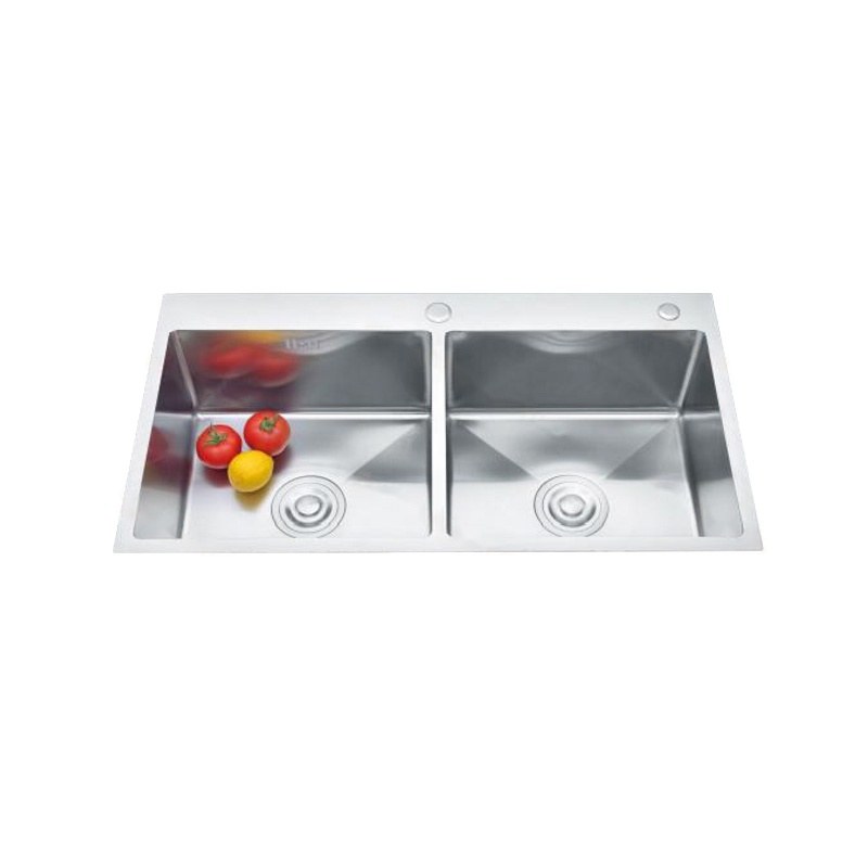LT-7843DHB2LS-Satin kitchen sink, stainless sink, wash basin sink