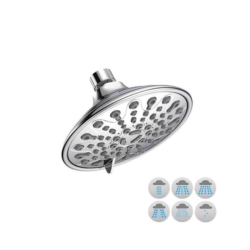 LT-10137-PLA-DP overhead shower, rain shower head, ceiling shower