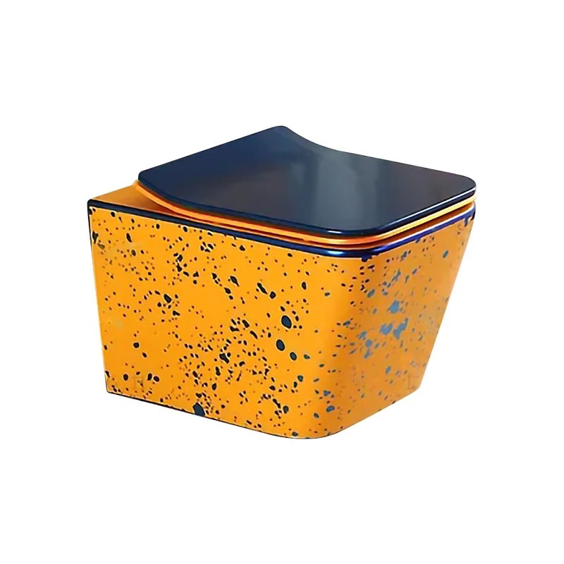 LT-454W-GID-OIB patterned wall-hung-toilets