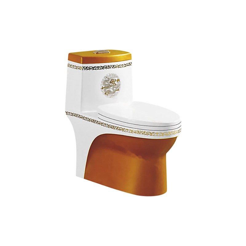 LT-1046-GID-G5 colored one-piece-toilets