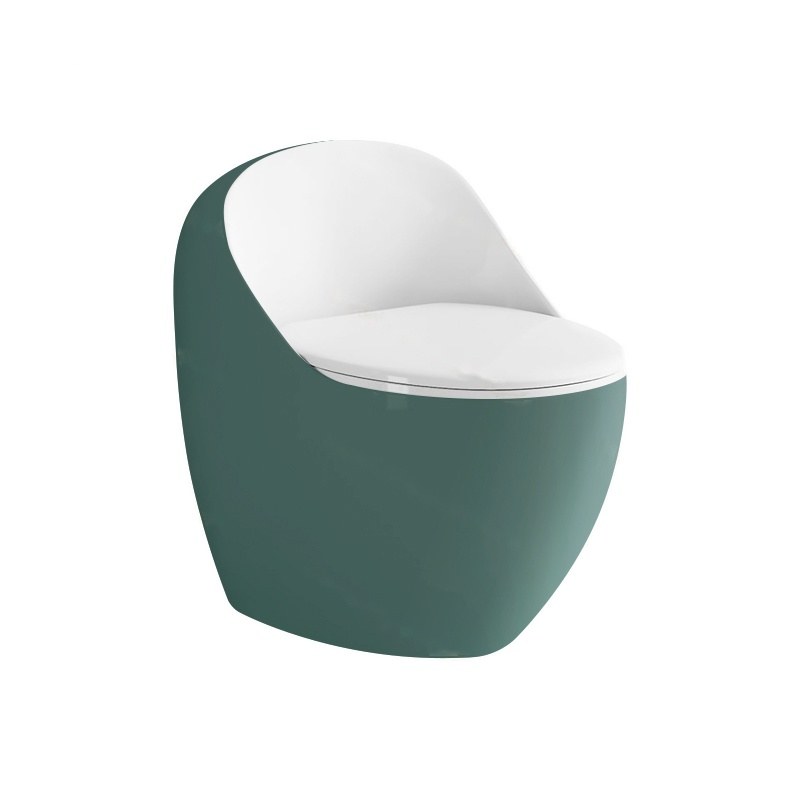 LT-1186-M-GRECN colored one-piece-toilets