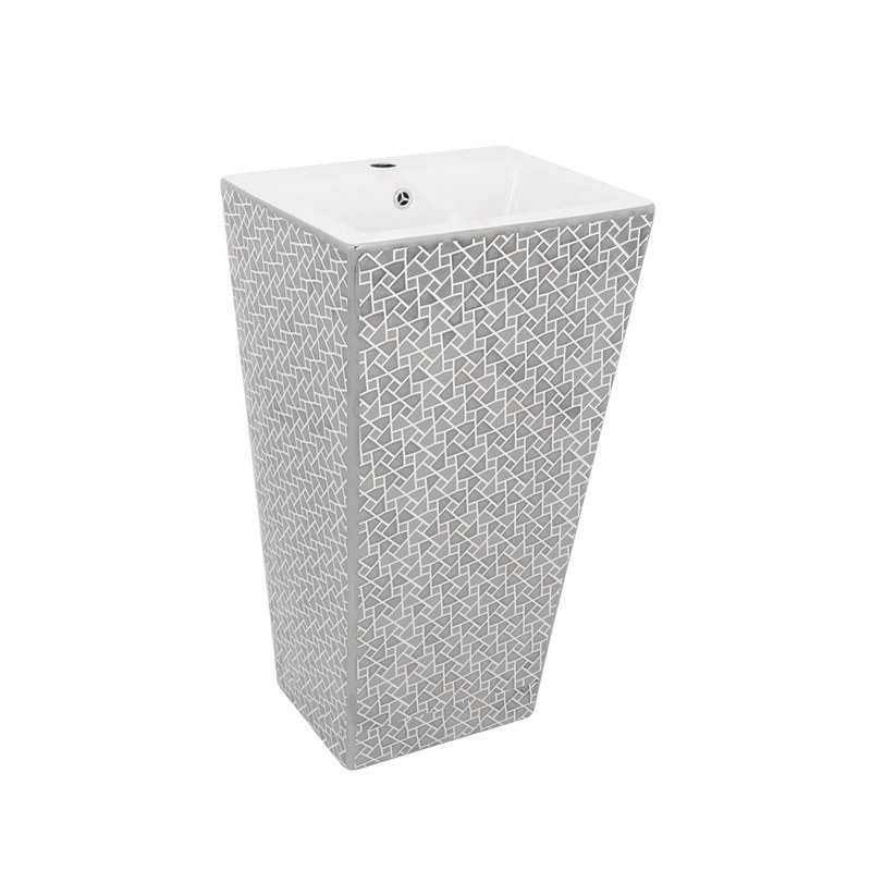 LT-304-GID-S1 grey pedestal-basins