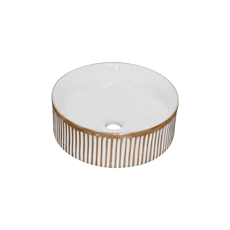 LT-6459-GI-CGW patterned art-basins