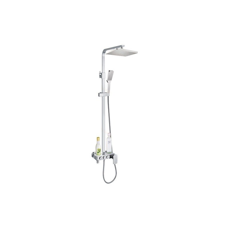 LT-10203-BRA-YTLYHS shower set, shower system, complete shower kit