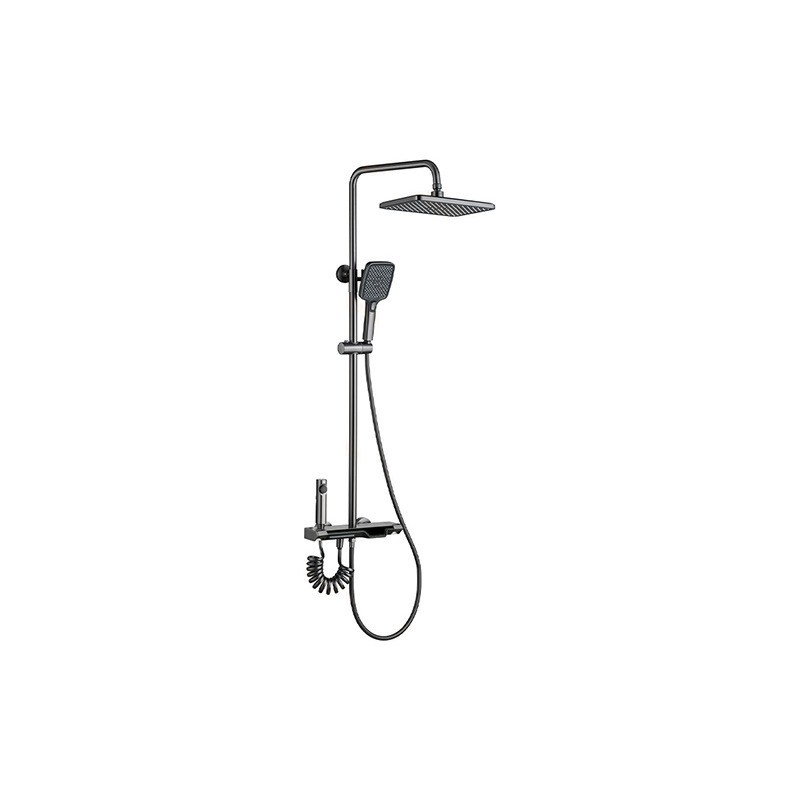 LT-10077-BRA-YTLYHS shower set, shower system, complete shower kit