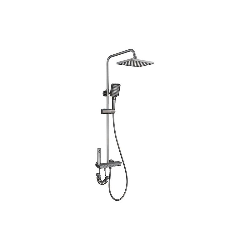 LT-10231-BRA-YTLYHS shower set, shower system, complete shower kit