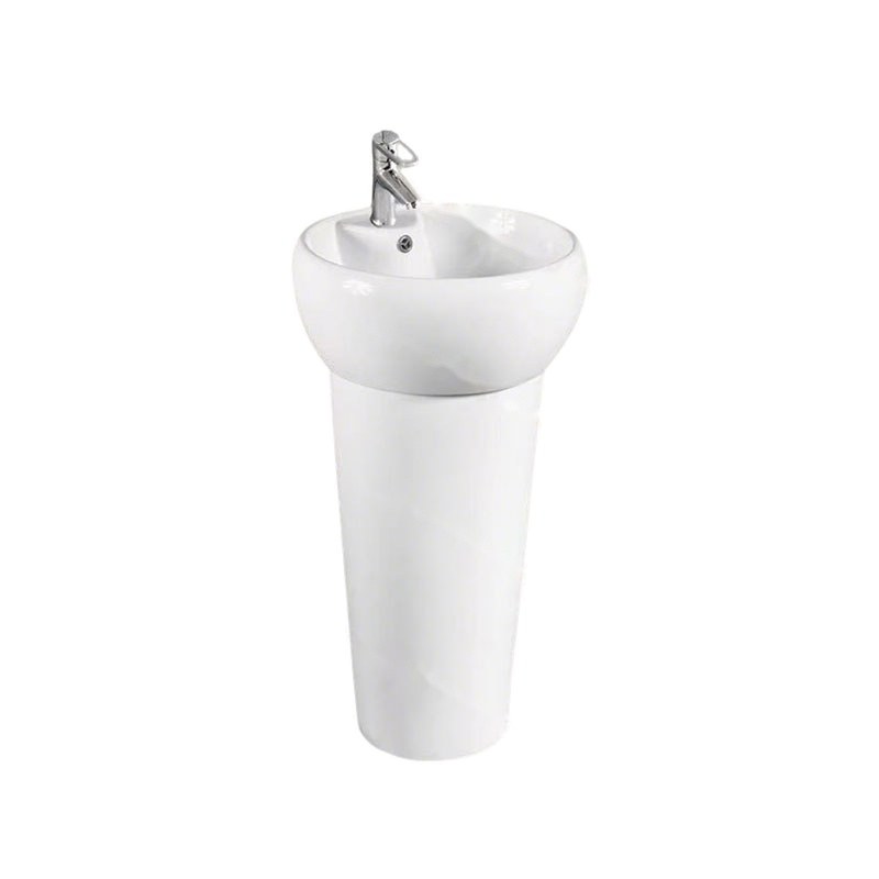 LT-390P white pedestal-basins