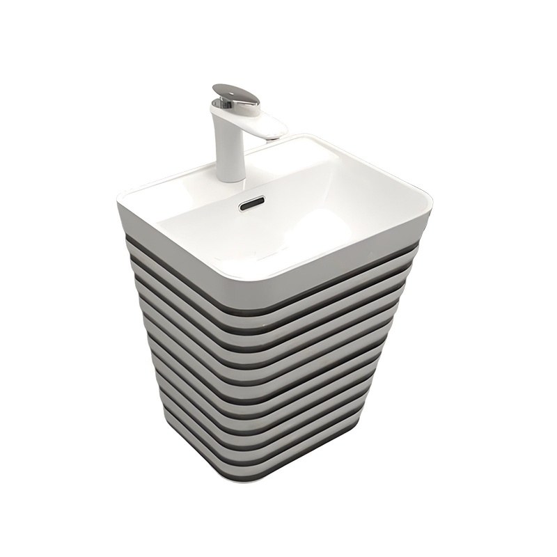 LT-5145-GI-WSBL patterned wall-hung-basins