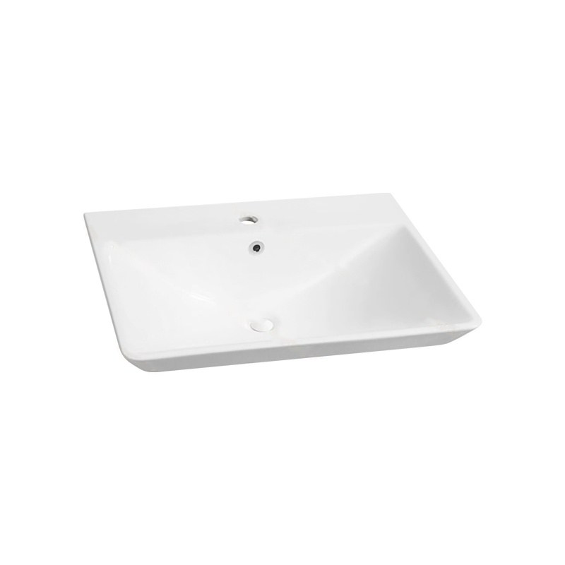 LT-751 white countertop-basins