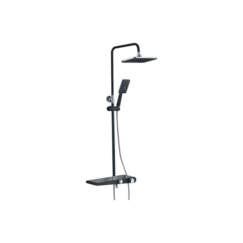 LT-10387-BRA-YTLYHS shower set, shower system, complete shower kit