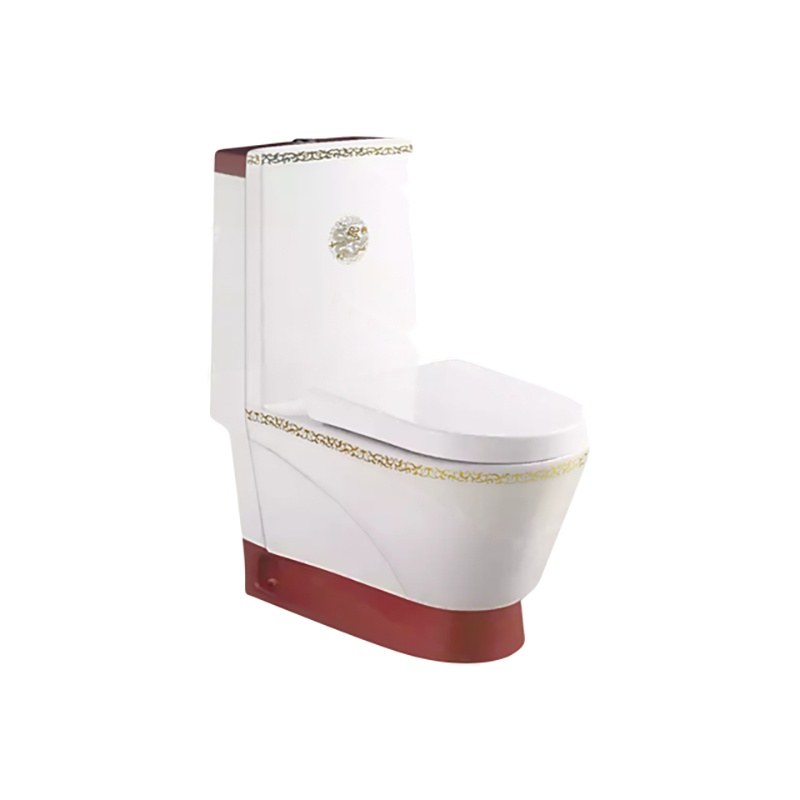 LT-1013-GID-G4 patterned one-piece-toilets