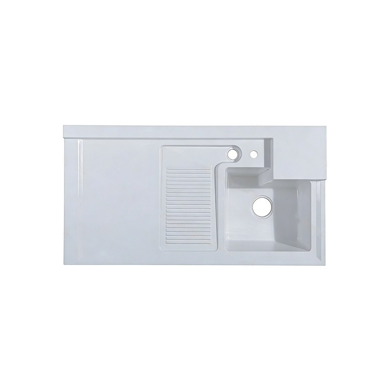 LT-7208 white countertop-basins