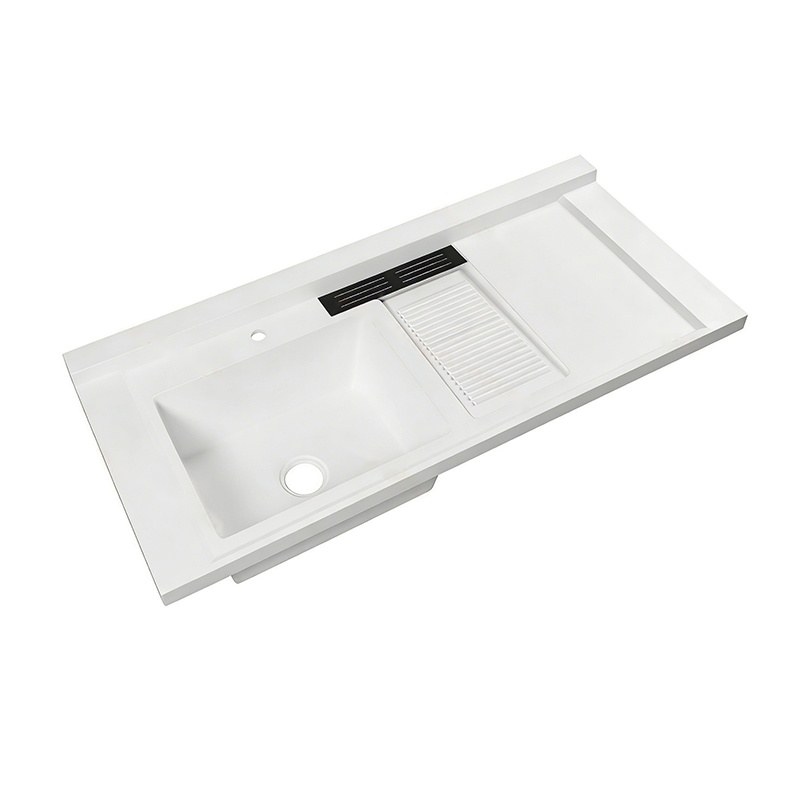 LT-7157 white countertop-basins