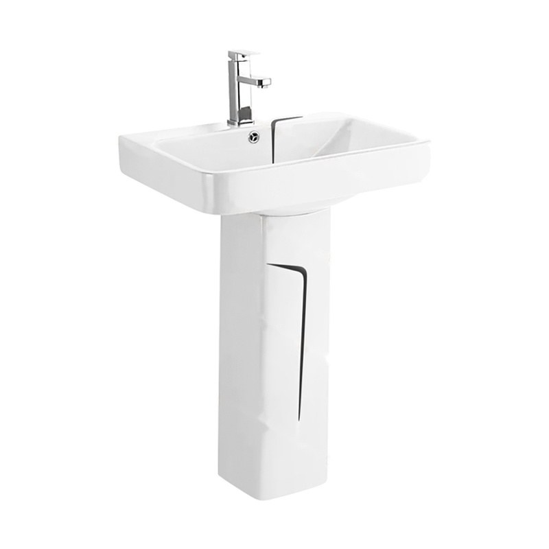 LT-354P-WBL white pedestal-basins