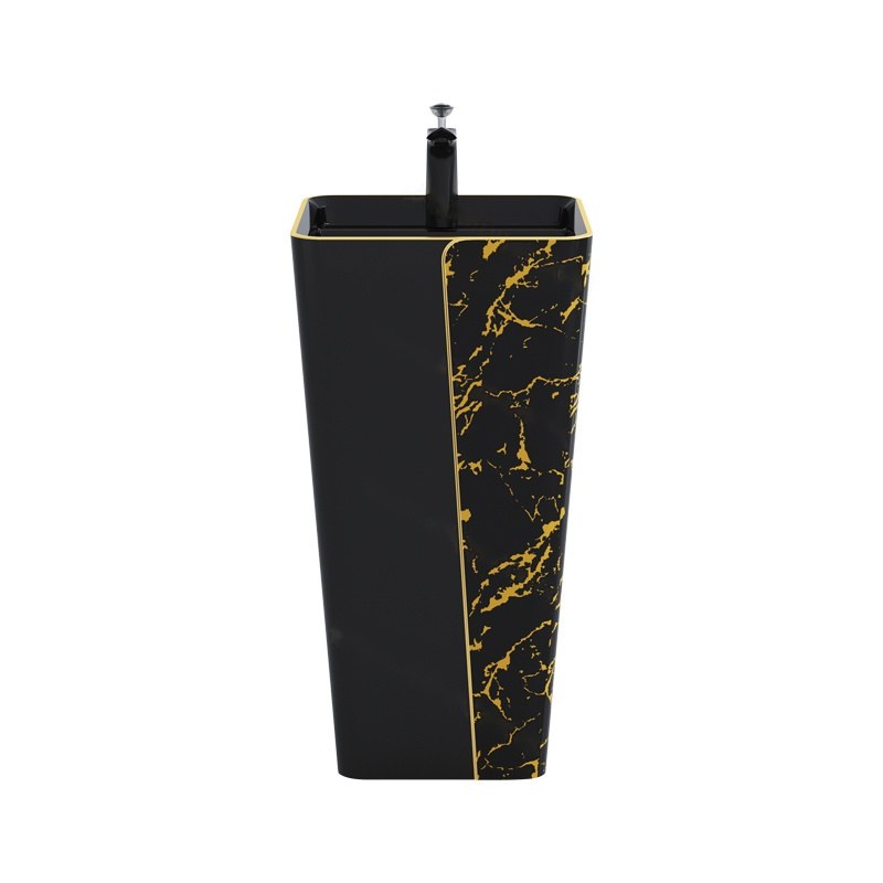 LT-382-GID-BLG1 black pedestal-basins