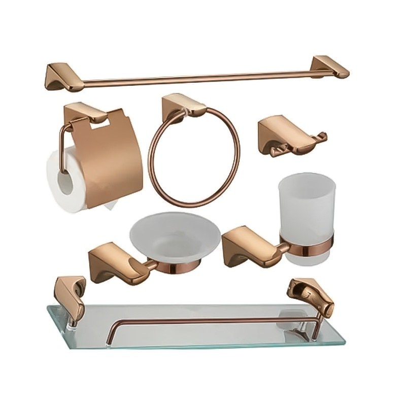 LT-ZS7600-7B-R bathroom hardware set, towel bar, bath accessory