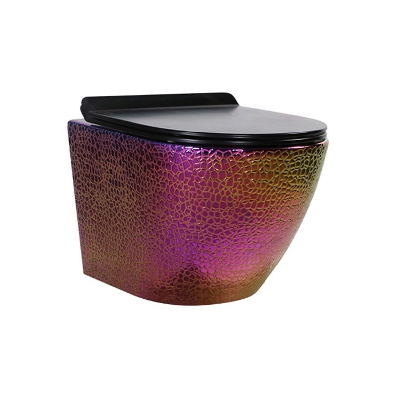 LT-450W-GI-FGBL2 patterned wall-hung-toilets