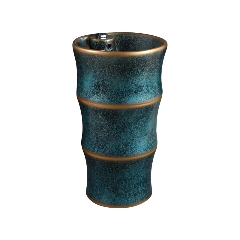 LT-366-RS-TQB colored pedestal-basins