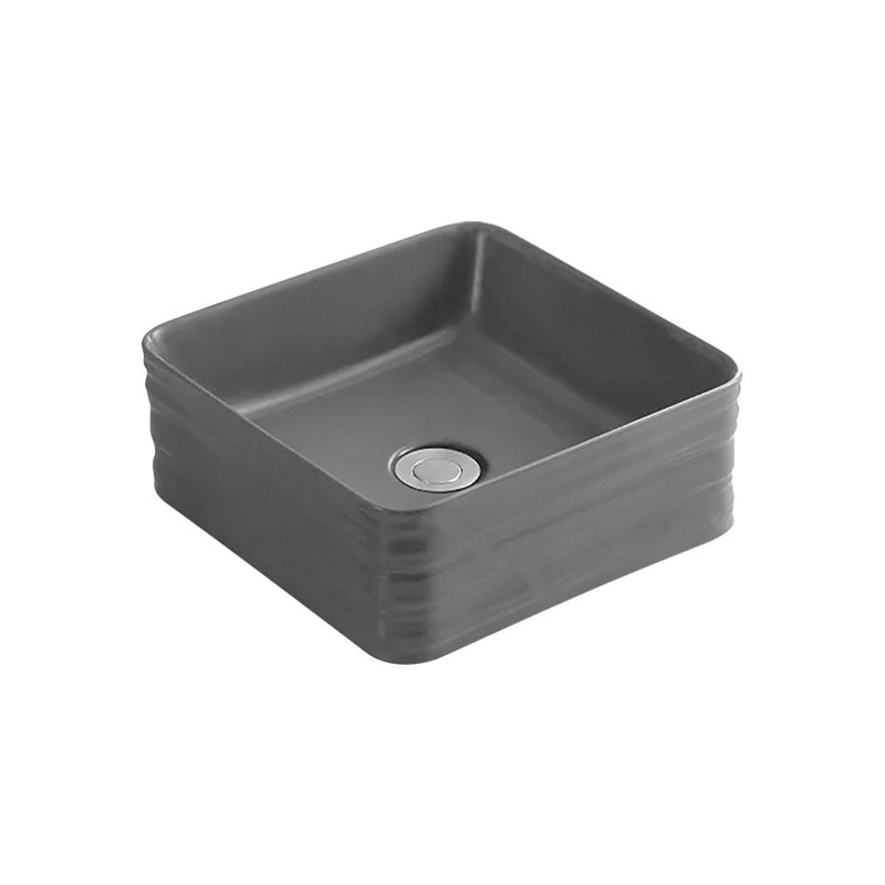 LT-6001S-M-LG grey art-basins