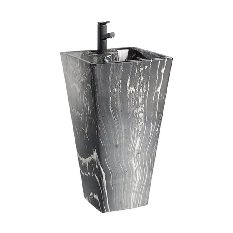 LT-303-DP-3 grey pedestal-basins