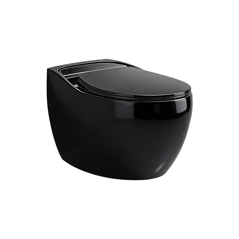 LT-WHT4047-CG-BL black wall-hung-toilets