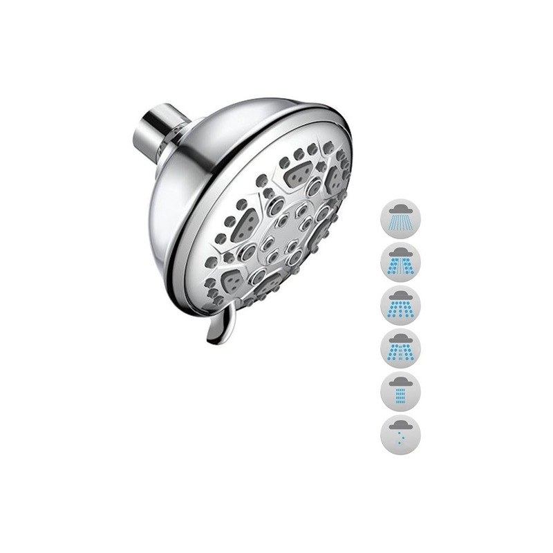 LT-10107-PLA-DP overhead shower, rain shower head, ceiling shower