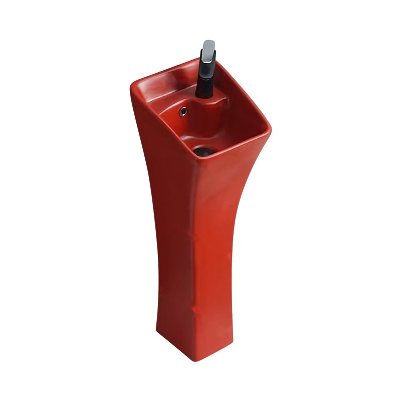 LT-308-M-V colored pedestal-basins