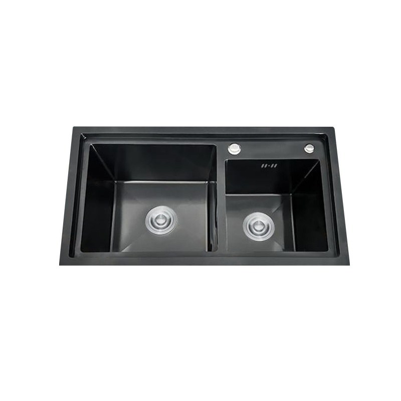 LT-8050DHBE1LS-Black kitchen sink, stainless sink, wash basin sink