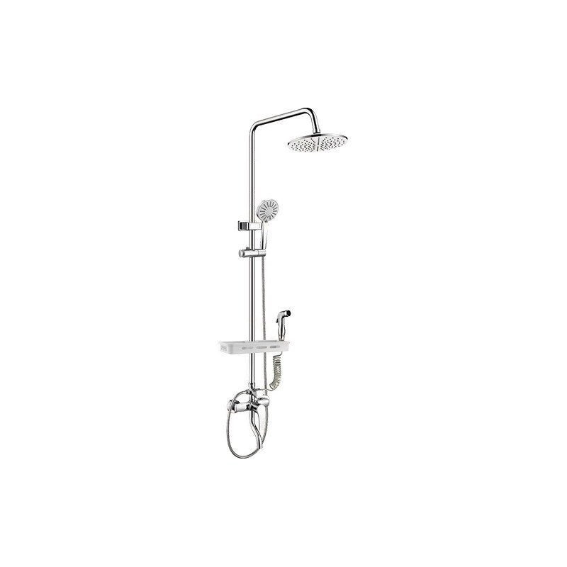 LT-10189-BRA-YTLYHS shower set, shower system, complete shower kit