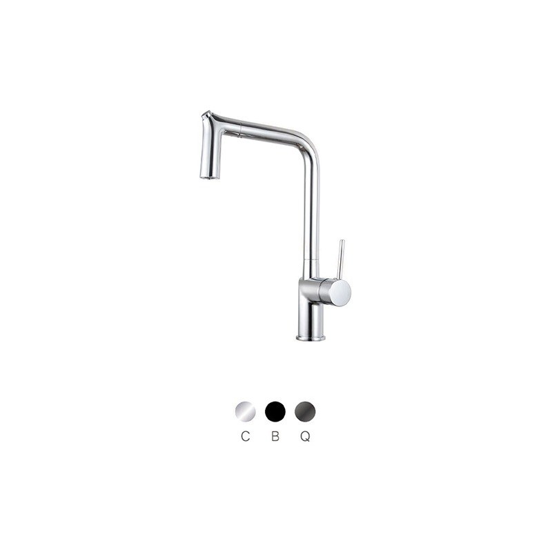LT-10034-BRA-TCCLSSCLRLT kitchen faucet, kitchen mixer tap, sink faucet