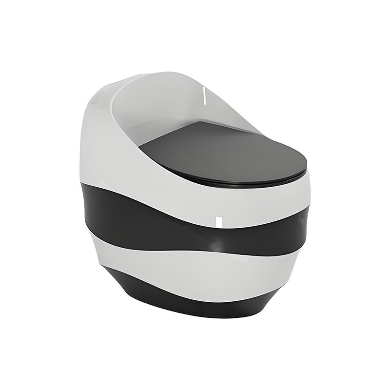 LT-1313-M-WBL white one-piece-toilets