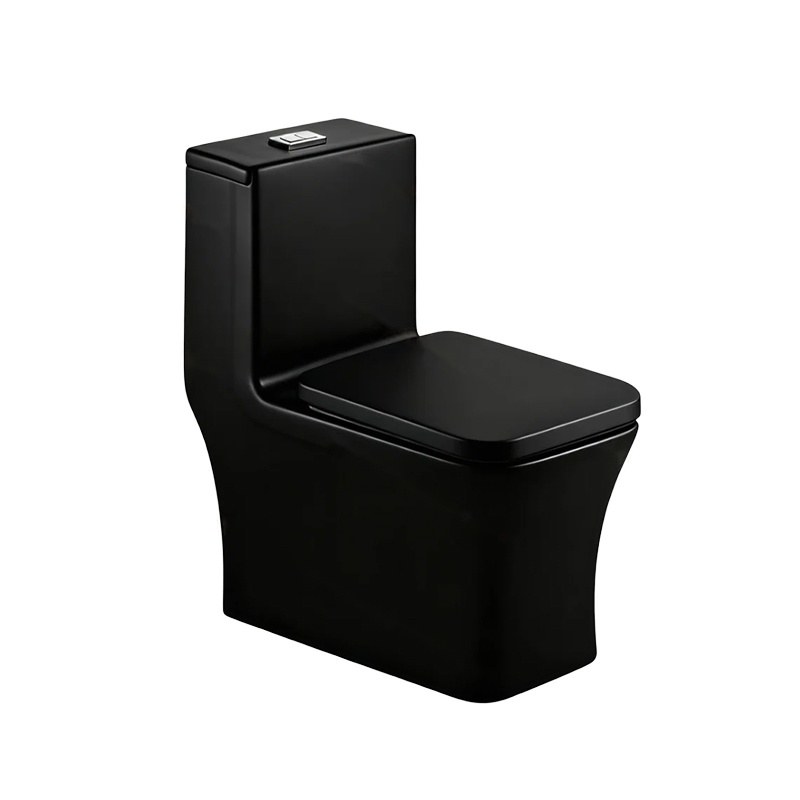 LT-1100-M-BL black one-piece-toilets