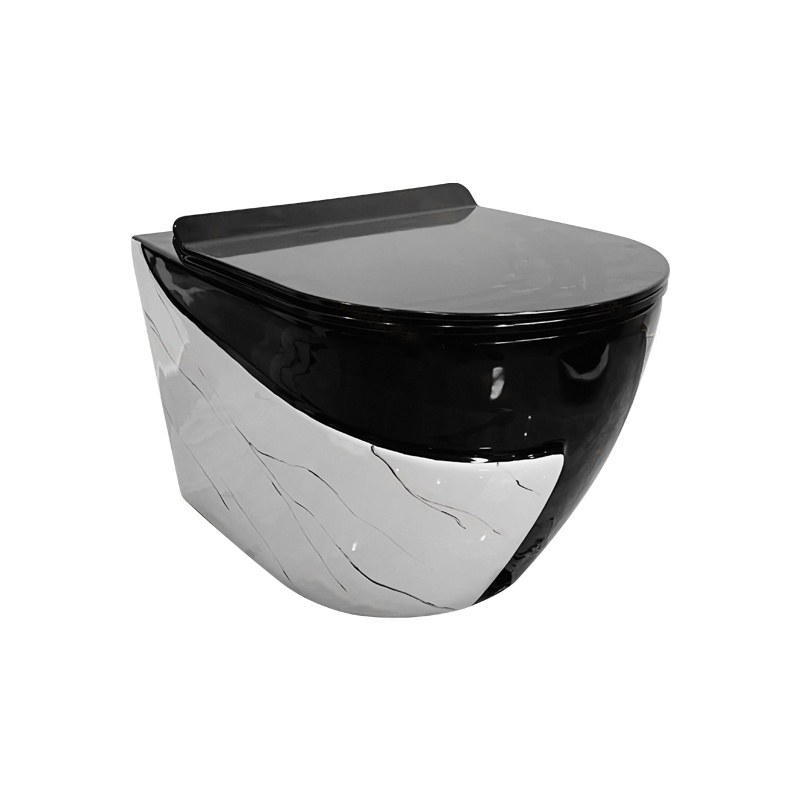LT-WHT4029-DP-WBL black wall-hung-toilets