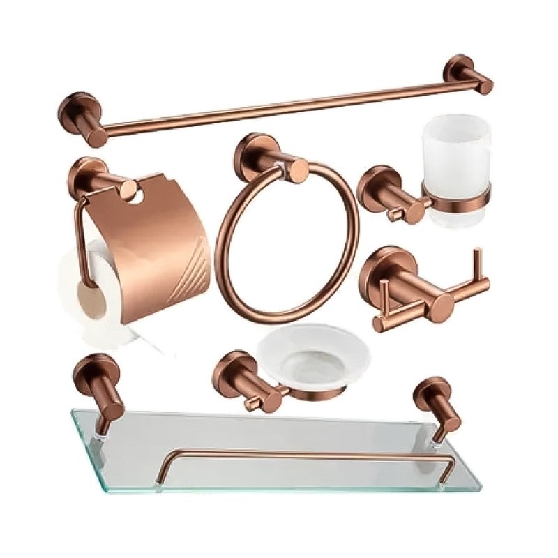 LT-AL8000-7B-R bathroom hardware set, towel bar, bath accessory