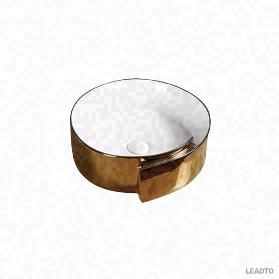 LT-6392-DI-CGW gold art-basins