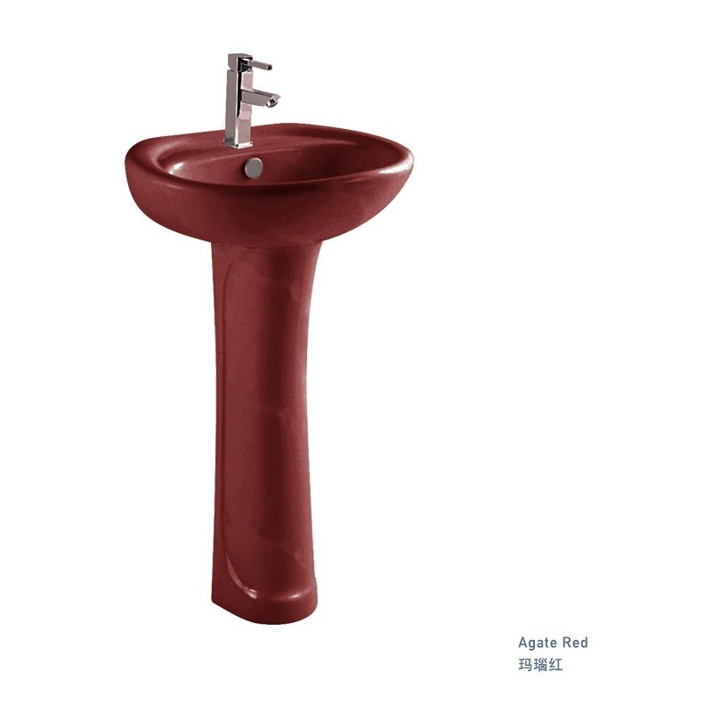 LT-322P-CG-AR colored pedestal-basins
