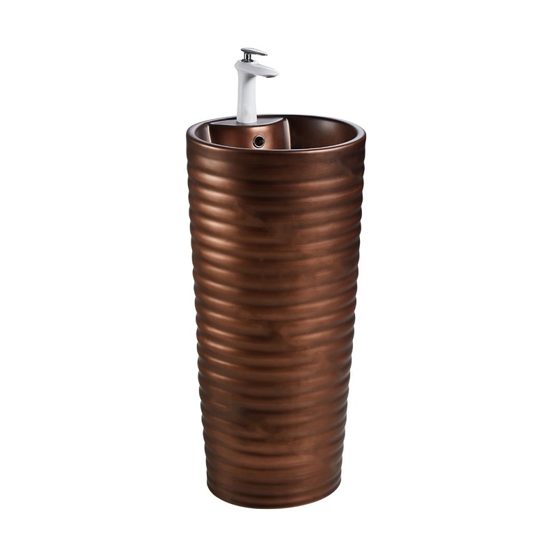 LT-367-RS-CG colored pedestal-basins