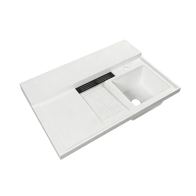 LT-7133-2 white countertop-basins