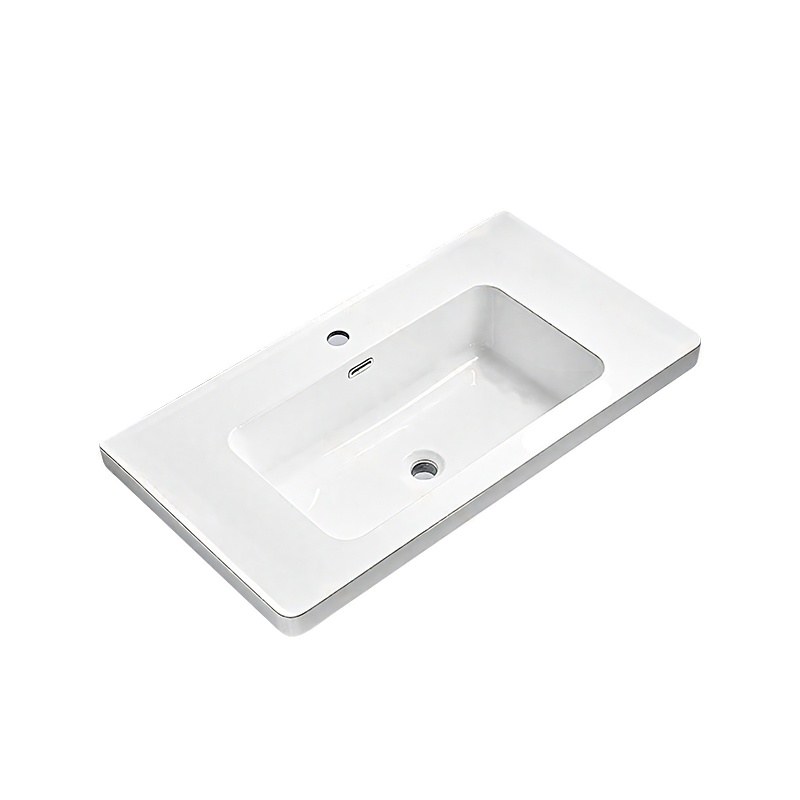 LT-7106 white countertop-basins