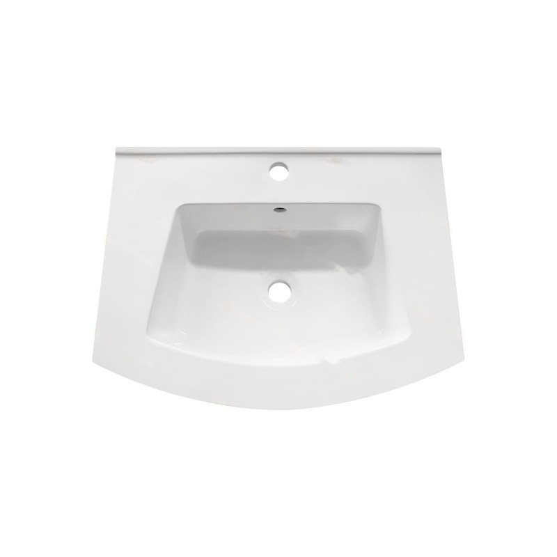 LT-730 white countertop-basins