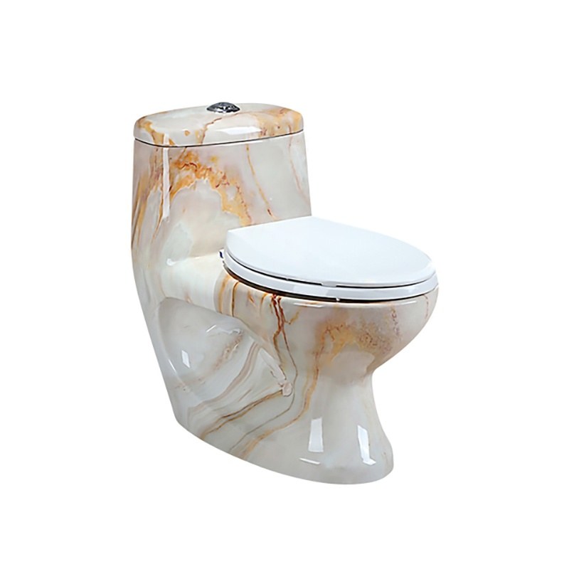 LT-1023-DP-1 patterned one-piece-toilets