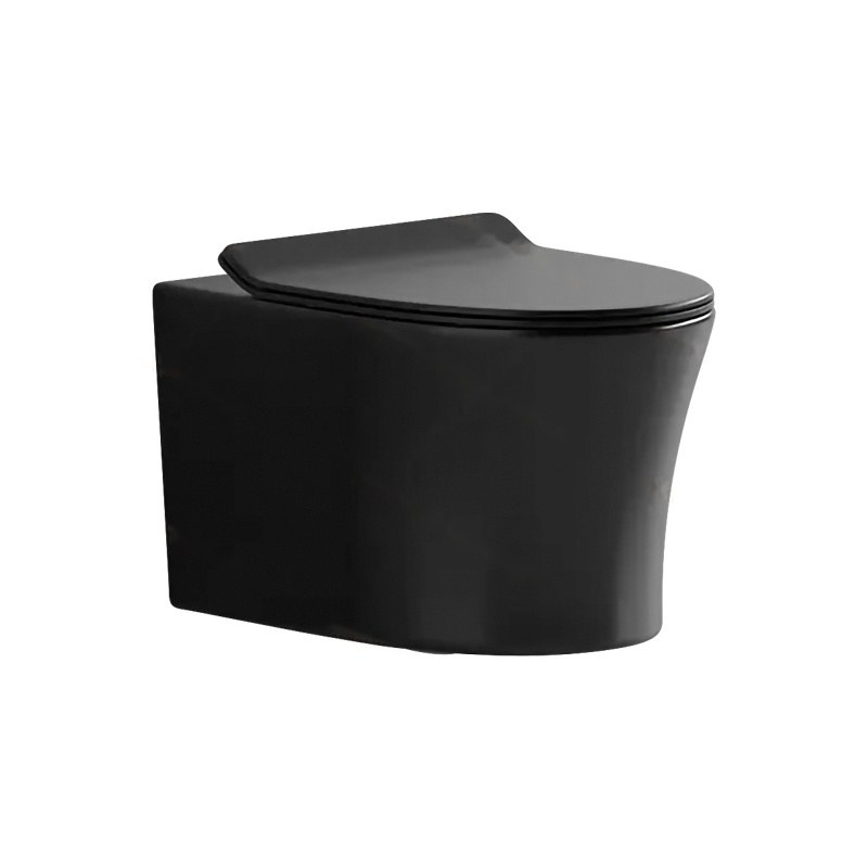 LT-422W-M-BL black wall-hung-toilets