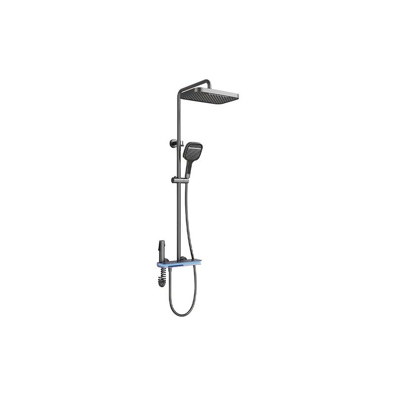LT-10067-BRA-YTLYHS shower set, shower system, complete shower kit