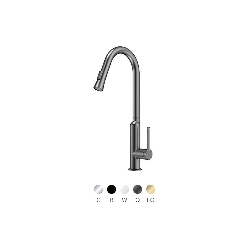 LT-10012-BRA-TCCLSSCLRLT kitchen faucet, kitchen mixer tap, sink faucet
