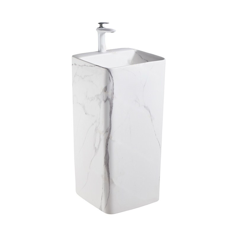LT-309-DP-CT-17 white pedestal-basins